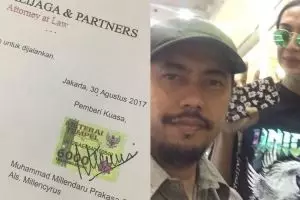 Heboh video panas, Millendaru tunjuk pengacara kondang ini menangani