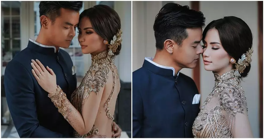 Penampilan Dion Wiyoko di hari pernikahan,  gagah &amp; ganteng maksimal