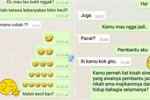 7 Obrolan chat nanggung ini bikin kamu senyum sampai gemes sendiri