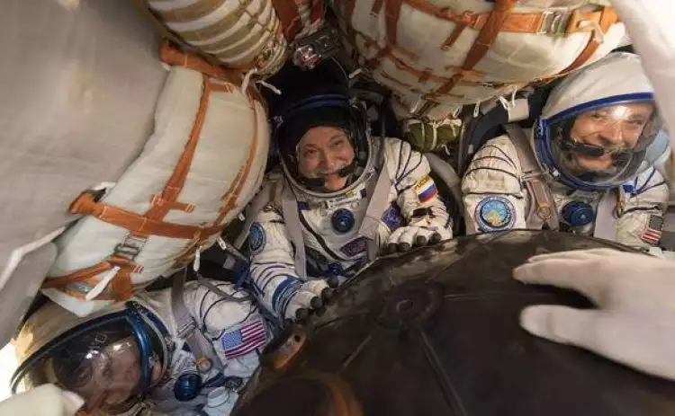 Astronot perempuan ini top, 9 bulan lebih tinggal di luar angkasa