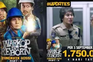 Tembus 1,7 juta penonton, ini 5 fakta Warkop DKI Reborn part 2