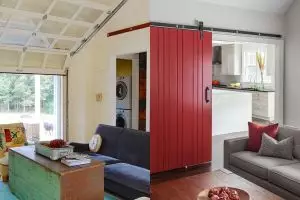 12 Desain ruang tamu pakai pintu geser, cocok buat rumah minimalis