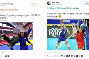 15 Cuitan #CabangOlahragaGalau ini lucunya bikin jomblo ketawa miris 