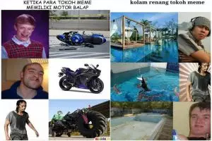 15 Gaya absurd para tokoh meme jika jalani kehidupan sehari-hari