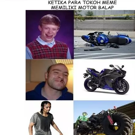 15 Gaya absurd para tokoh meme jika jalani kehidupan sehari-hari