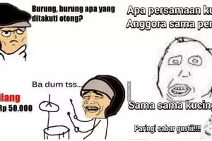 10 Meme tebakan hewan receh abis, bikin ketawa maksa 