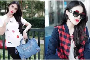 Meski hamil 6 bulan, 8 penampilan Sandra Dewi ini terlihat bak ABG