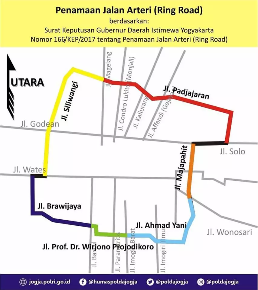 Ini nama baru Ring Road Yogyakarta, biar nggak bikin bingung