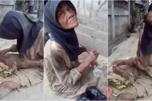 Kisah nenek pengidap Parkinson di pinggir jalan ini bikin terenyuh