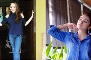 10 Foto ibu tiri Teuku Rassya usia 25 tahun, lagi hamil anak keempat