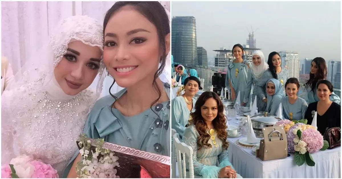 7 Artis ini jadi bridesmaid di pernikahan Bella, cantiknya membahana
