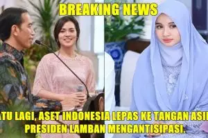 5 Meme 'aset Indonesia lepas ke tangan asing' ini bikin dirundung pilu