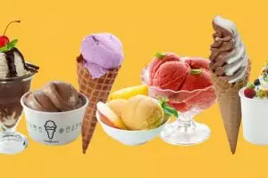 Sering salah kaprah, ini lho beda es krim, gelato, dan sorbet