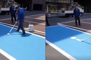 Kemampuan mengecat pria ini bikin takjub, level master banget!