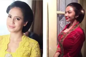 Cantiknya 20 seleb ini saat menata rambut dengan sanggul tradisional