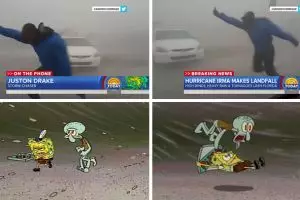 10 Lelucon soal bencana badai Irma ini ngawur parah, dunia sudah kacau