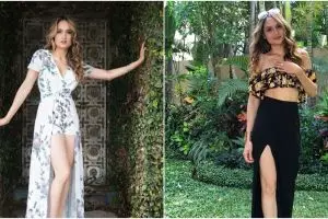 10 Gaya Cinta Laura dalam balutan flowery item, bisa jadi inspirasi 