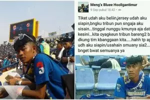 Curhat bobotoh Persib soal cewek idaman, bikin orang teriak semangat
