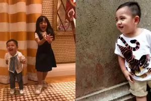 Tak kalah modis dari Mikhayla, begini 10 gaya anak cowok Nia Ramadhani