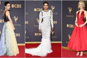 18 Penampilan fashion terbaik di red carpet Emmy Awards 2017