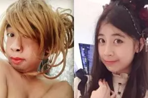 10 Foto Kidcat, seleb Thailand yang dibilang mirip Mimi Peri