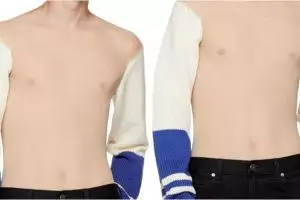 Sweater tembus pandang ini dijual seharga Rp 26 juta