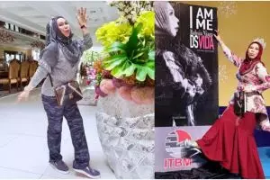 10 Gaya glamor hijaber sosialita Malaysia DS Vida, cetar abis