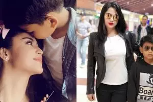 11 Momen kebersamaan Dewi Perssik dan anak angkatnya, super kompak