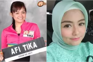 10 Foto perubahan Tika 'T2', dulu seksi kini mantap berhijab