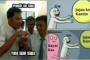 10 Meme jajan di sekolah ini ajak kamu nostalgia sambil senyum ceria 