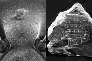 10 Karya seni ultra kecil ini bikin melotot, ada seukuran butiran debu