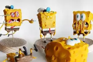 5 Action figure Spongebob ini mirip aslinya, ekspresinya sangat nyata