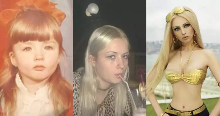 Ini 8 foto transformasi Valeria Lukyanova si manusia Barbie