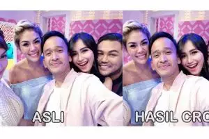 5 Seleb ini bikin heboh gara-gara ketahuan crop foto artis lain
