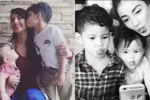 10 Foto kilas balik kedekatan Tsania Marwa & anak, 6 bulan tak ketemu