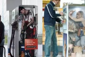 10 Poster mesin otomatis ini bikin terpana, seolah ada orangnya