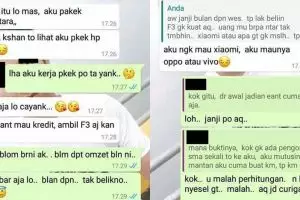 Ngambek minta HP baru, omongan cewek ini ke cowoknya bikin geram