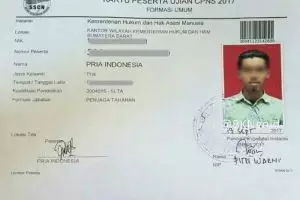 Pendaftar CPNS ini namanya unik banget, ramai jadi obrolan lho
