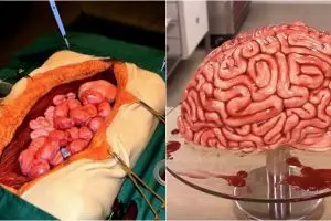 12 Kue berbentuk anatomi tubuh manusia ini bikin takut memakannya