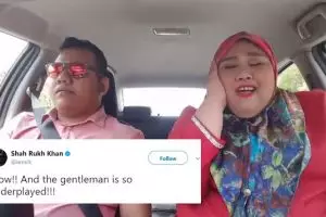 Aksi kocak wanita ini bikin video parodi curi perhatian Shah Rukh Khan