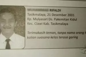 15 Quote kocak siswa SMP di buku kenangan, bikin susah mingkem