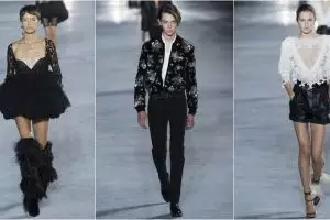 Intip koleksi Saint Laurent Ready-To-Wear di Paris Fashion Week 2017