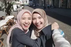 Begini momen seru Laudya Bella-Zaskia Sungkar saat lepas kangen, gemes