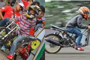 Kilas balik 10 aksi Denis Kancil di sirkuit balap sebelum meninggal