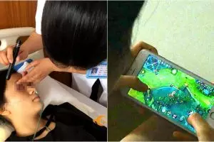 Main game online 8 jam nonstop, gadis ini terancam buta