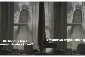 14 Meme 'Ibu Nanya' dari film Pengabdi Setan ini bikin gagal horor