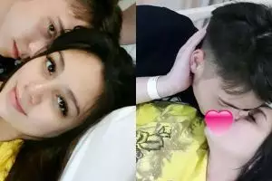 Begini momen mesra Stefan William saat dampingi istrinya melahirkan