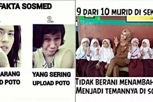 10 Meme fakta media sosial ini dijamin bikin cerah ceria harimu