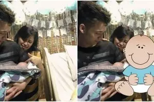 Begini ungkapan bahagia Stefan William atas kelahiran anak pertamanya