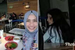 Sosok menyeramkan ikut selfie di siang bolong ini bikin merinding